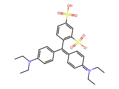 C.I. Acid Blue 1 structure