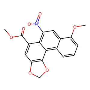 Aristolochic acid I methyl ester structure