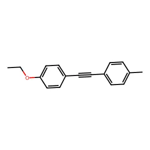 1-Ethoxy-4-(2-(4-methylphenyl)ethynyl)benzene structure