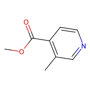 Methyl 3-methyl-4-pyridinecarboxylate structure