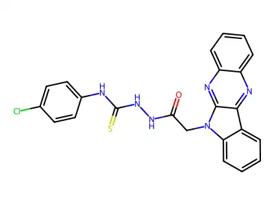 p-CHLOROPHENYL-4-THIOSEMICARBAZIDE structure