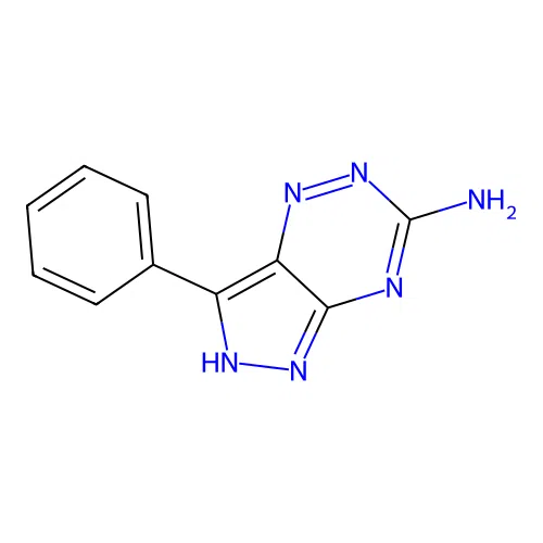 7-Phenyl-5H-pyrazolo[3,4-e][1,2,4]triazin-3-amine structure