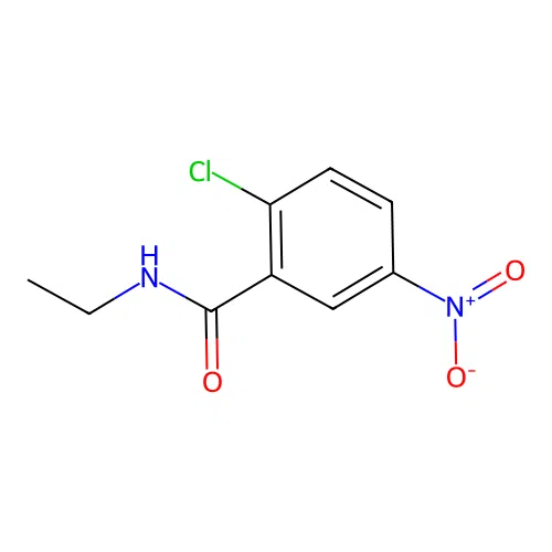 N-ethyl-2-chloro-5-nitrobenzamide structure