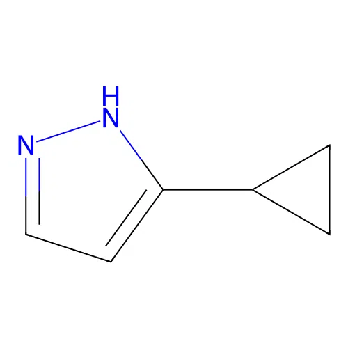 3-Cyclopropyl-1H-pyrazole structure