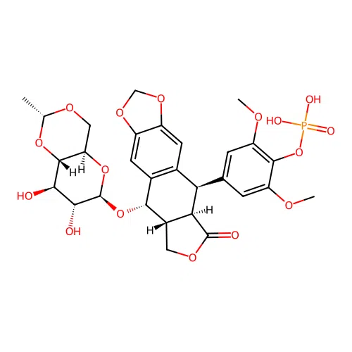 Etoposide Phosphate structure