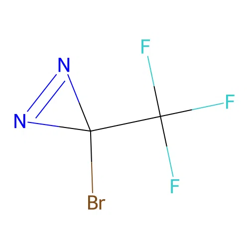 3-Bromo-3-(trifluoromethyl)diazirine structure