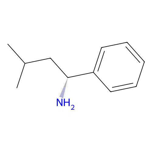 (R)-3-Methyl-1-phenylbutan-1-amine structure