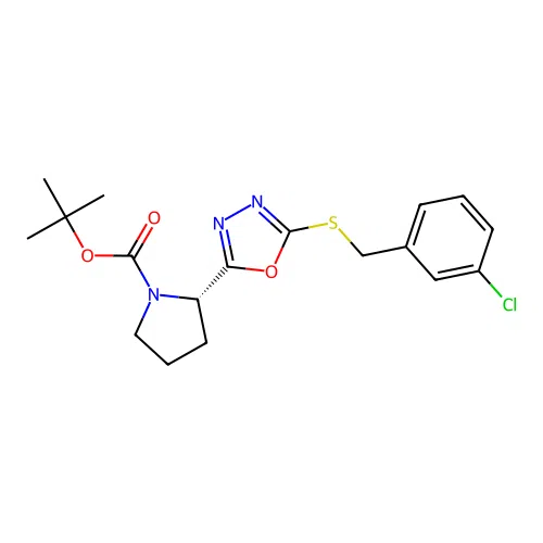C18H22ClN3O3S structure