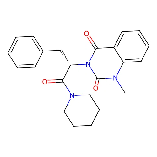 C23H25N3O3 structure