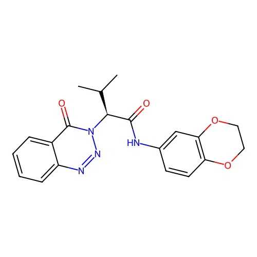 C20H20N4O4 structure