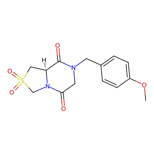 C14H16N2O5S structure