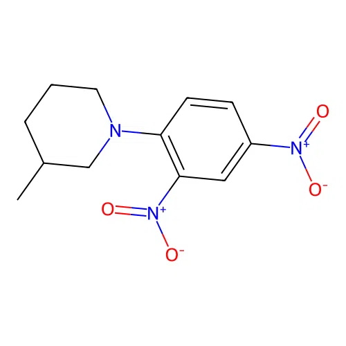 1-(2,4-Dinitrophenyl)-3-methylpiperidine structure