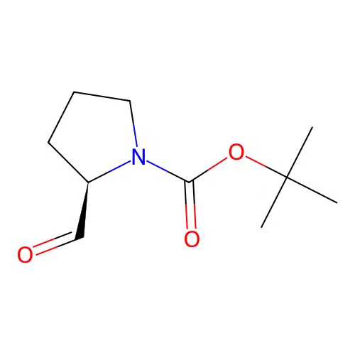 N-(tert-Butoxycarbonyl)-D-prolinal structure