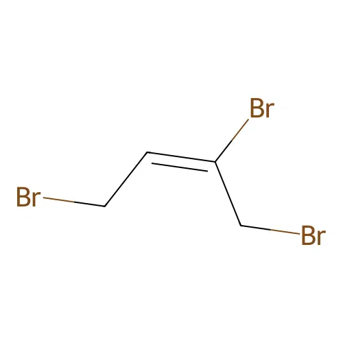 (E)-1,2,4-tribromobut-2-ene structure