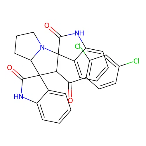 C28H21Cl2N3O3 structure