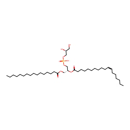 PG(16:0/18:1(11Z)) structure