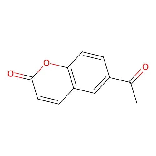 6-Acetocoumarin structure