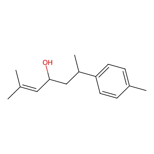 Bisacumol structure