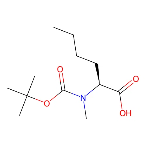 Boc-N-Me-Nle-OH structure