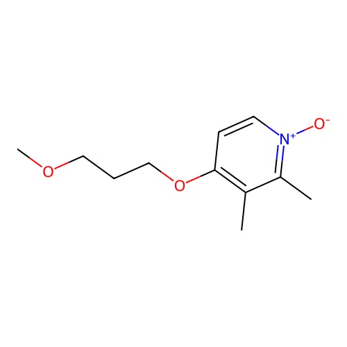 4-(3-Methoxypropoxy)-2,3-dimethyl-1-oxo-1lambda~5~-pyridine structure