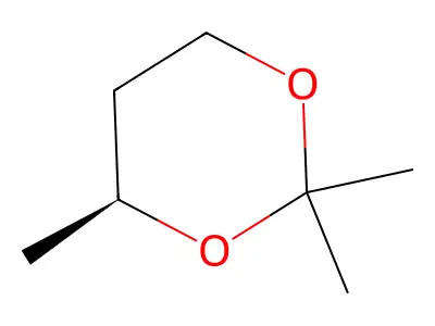 2,2,4-Trimethyl-1,3-dioxane structure