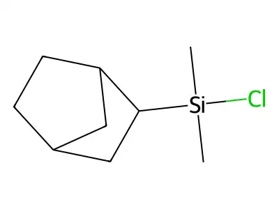 2-(Bicycloheptyl)dimethylchlorosilane structure