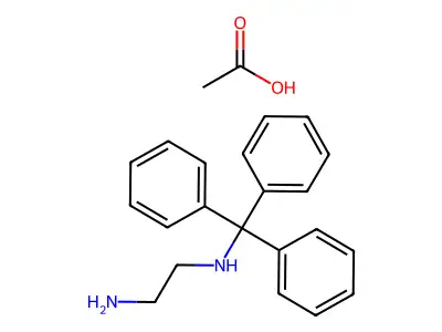 N-tritylethylenediamine structure