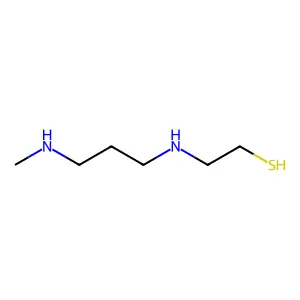 S-2-(3-methylaminopropylamino)ethanethiol structure