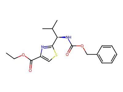 Valine thiazole structure