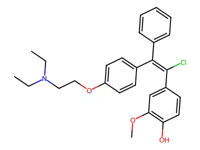 HM-clomiphene structure