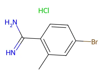 4-Bromo-2-methylbenzimidamide structure