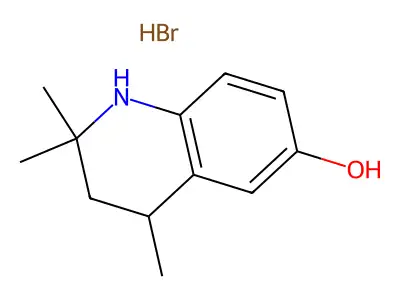 2,2,4-Trimethyl-1,2,3,4-tetrahydroquinolin-6-ol structure