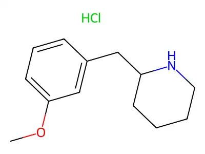 2-(3-Methoxy-benzyl)-piperidine structure