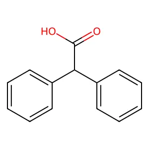 Diphenylacetic Acid structure