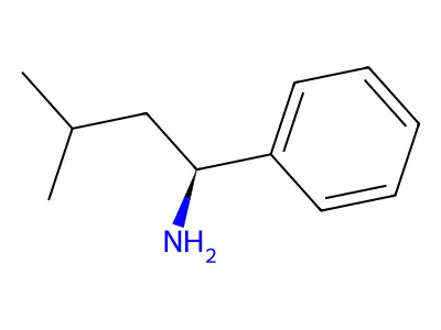 (S)-3-Methyl-1-phenylbutan-1-amine structure