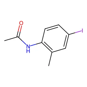 N-(4-iodo-2-methylphenyl)acetamide structure