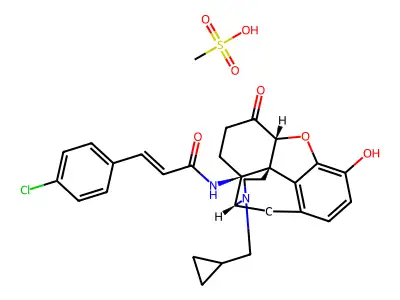 clocinnamox structure