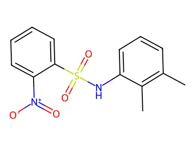 N-(2,3-Dimethylphenyl)-2-nitrobenzenesulfonamide structure