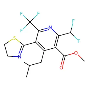 Thiazopyr structure
