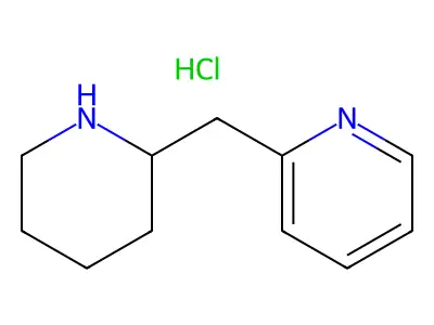 2-[(Piperidin-2-yl)methyl]pyridine structure