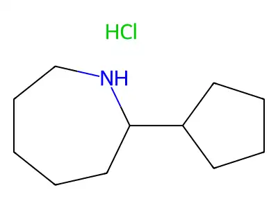 2-Cyclopentylazepane structure