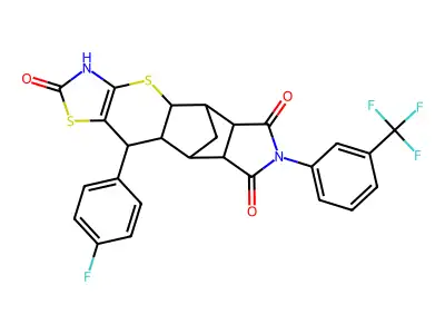 C26H18F4N2O3S2 structure