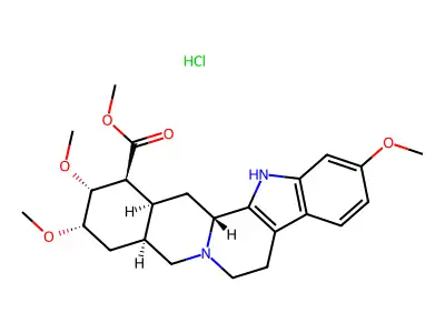Metoserpate Hydrochloride structure