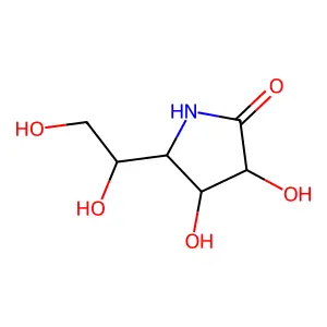 D-Mannonic-1,4-lactam structure