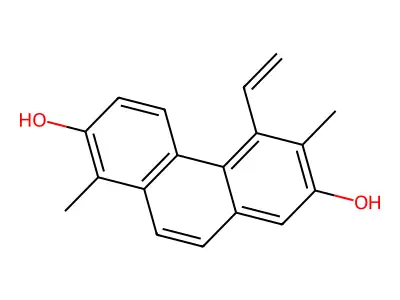 Dehydrojuncusol structure