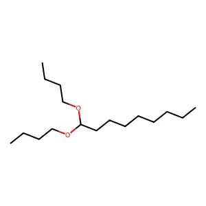 Nonane, 1,1-dibutoxy- structure