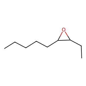 2-Ethyl-3-pentyloxirane structure