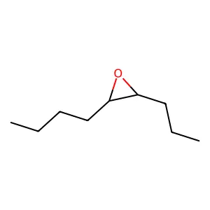 2-Butyl-3-propyloxirane structure