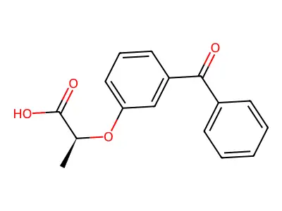 Bakeprofen structure