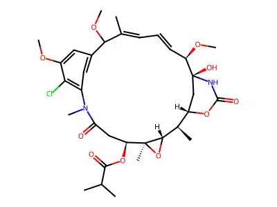 15-Methoxyansamitocin P-3 structure